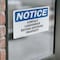 Signmission Contact Landowner Before Entering Property OSHA Notice Sign, Vinyl Decal, 14in W x 10in L, 2PK OS-2PACK-NS-D-1014-L-10799 - alternate 2